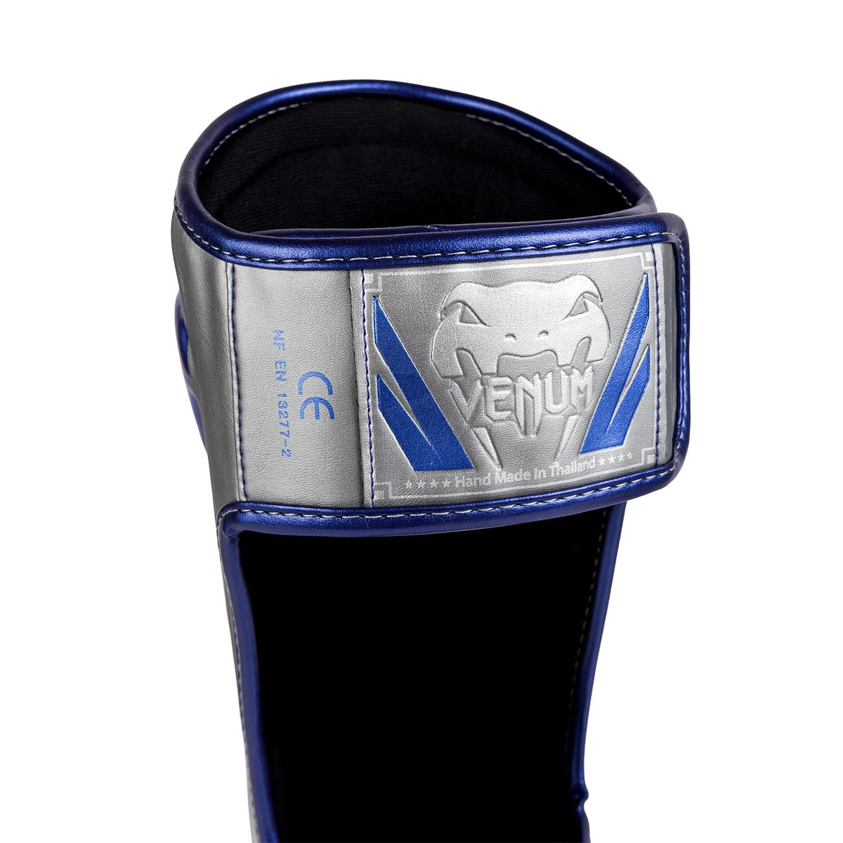 Venum Muay Thai Stand Up Elite Shin Guards - Grey