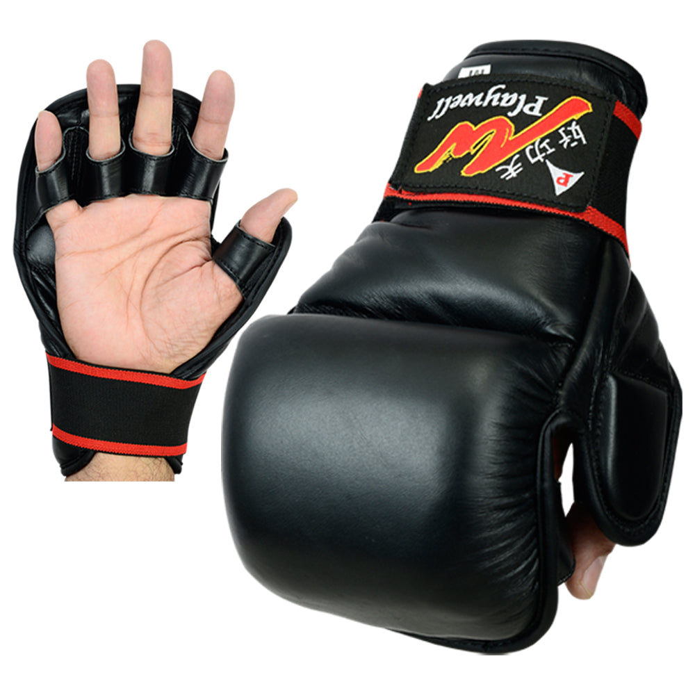 MMA Sparring Shooto All Leather Glove - 7oz