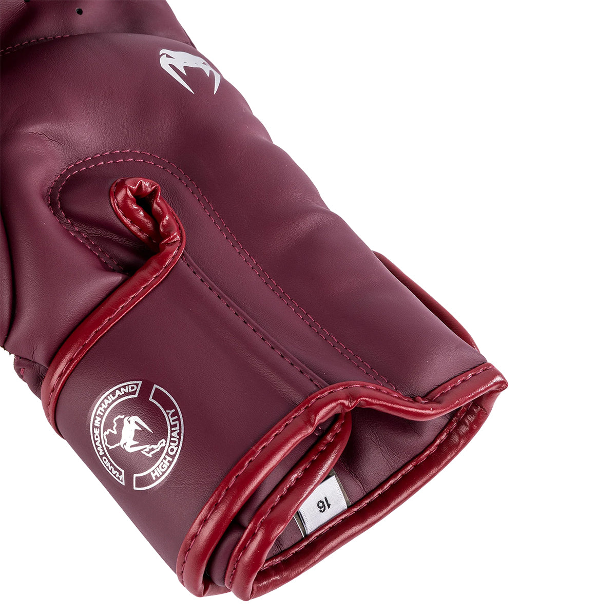 Venum Elite Boxing Gloves - Burgundy/Gold