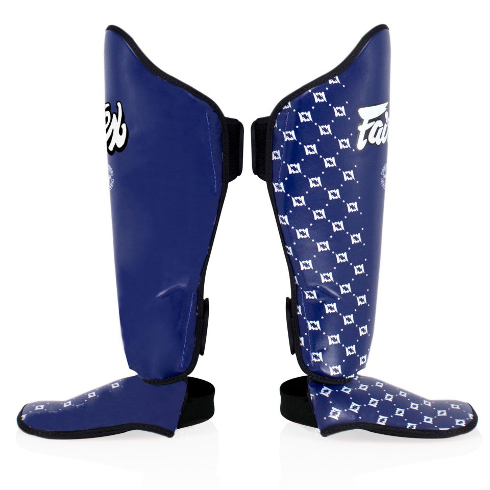 Fairtex SP5 Muay Thai Shin Pads - Blue