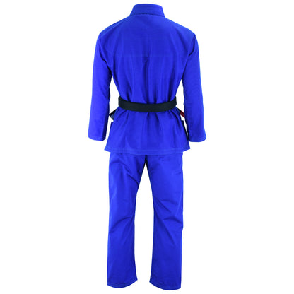 Playwell Adults Mens Pro Elite BJJ Jiu Jitsu Gi - Blue