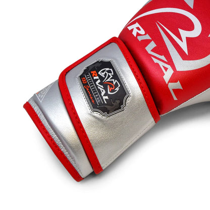 Rival RB100 Professional Bag Gloves  - Red/Silver