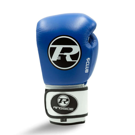 Ringside Leather Club Boxing Gloves - Blue