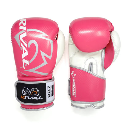 Rival Boxing RB7 Fitness Plus Bag Gloves - Pink