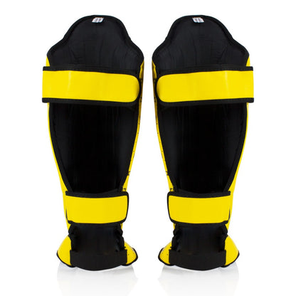 Fairtex SP5 Muay Thai Shin Pads - Yellow