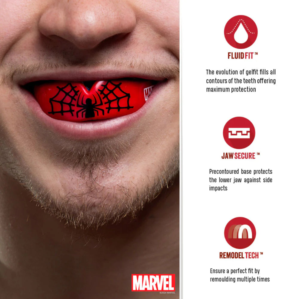 SAFEJAWZ Marvel Spiderman Mouthguard