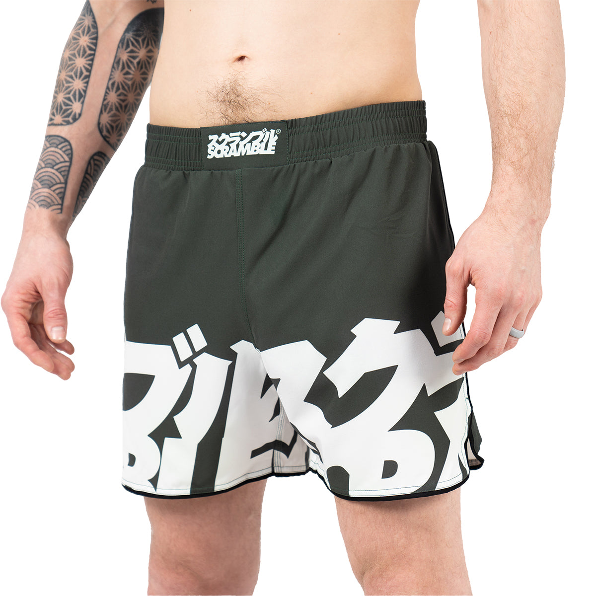 Scramble Baka Grappling Fight Shorts - Khaki