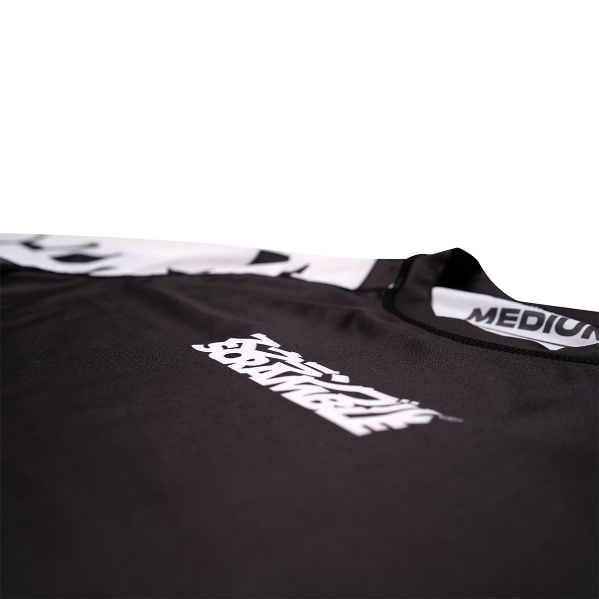 Scramble Baka Short Sleeve Rash Guard - Black