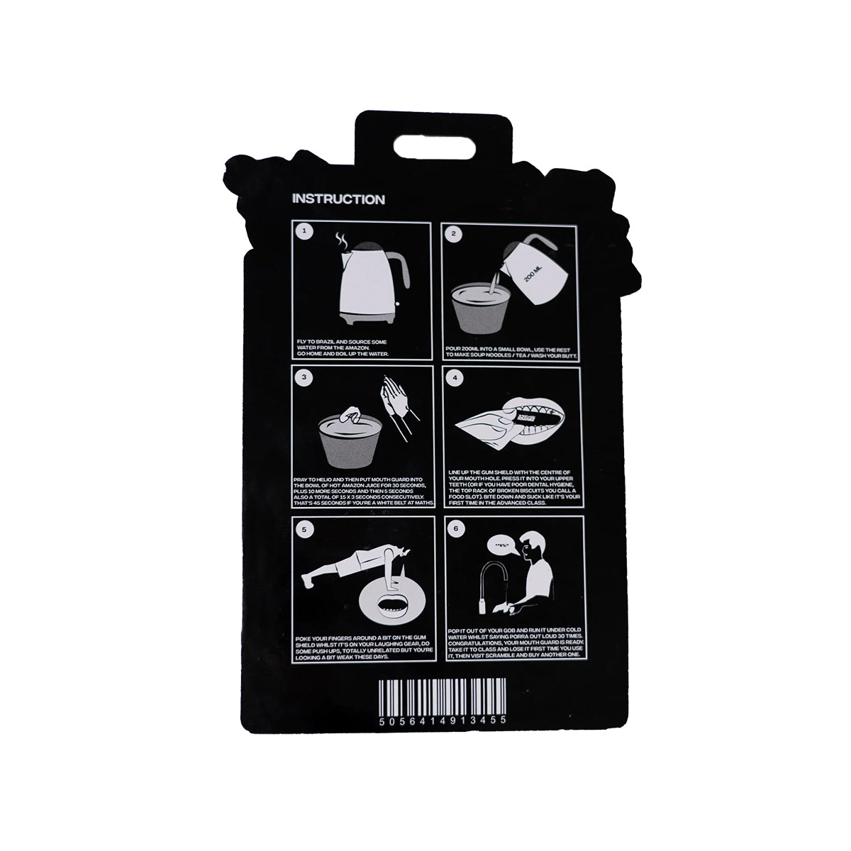 Scramble Jiu Jitsu Mouth Guard - Black