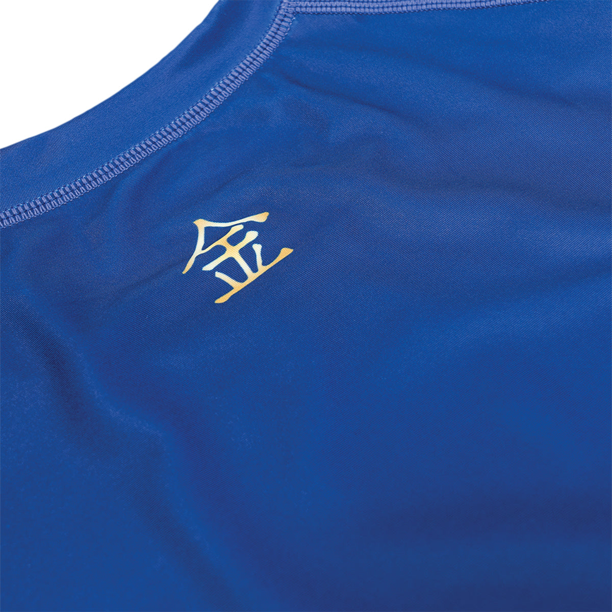 Scramble Kintsugi Short Sleeve Rash Guard - Blue