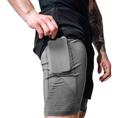 RDX T16 2-in-1 Compression MMA Shorts