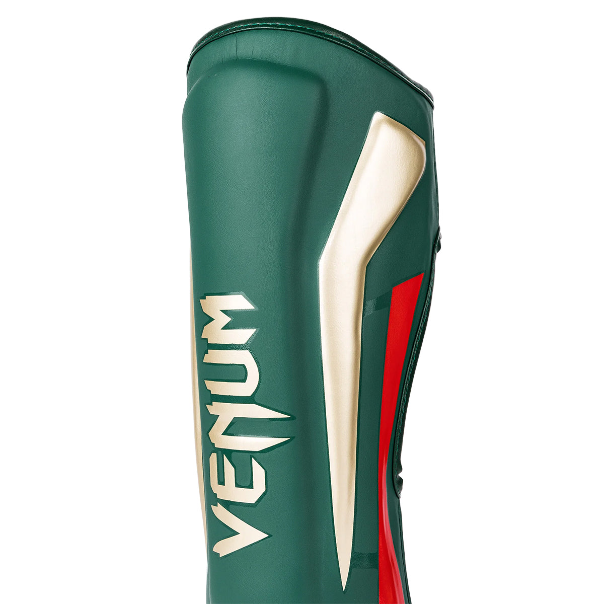 Venum Muay Thai Stand Up Elite Shin Guards - Green