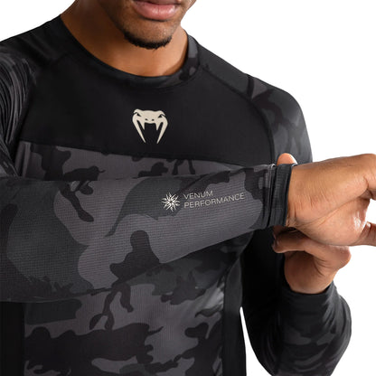 Venum G-Fit Air MMA Long Sleeve Rashguard - Urban Camo