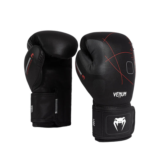 Venum Tactical XT Boxing Gloves - Black/Fire Red