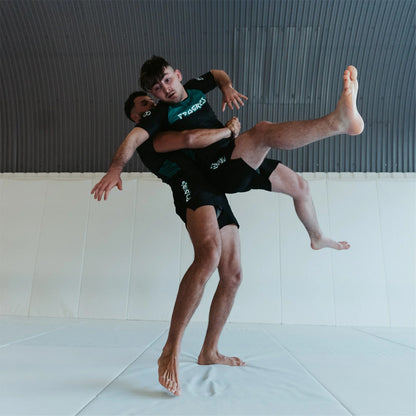 Progress Jiu Jitsu Bengal Hybrid No Gi Shorts - Black/Green