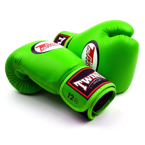 Twins Boxing Gloves Green BGVL4