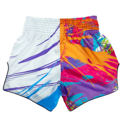 Fairtex World Music White Muaythai Shorts BS1933