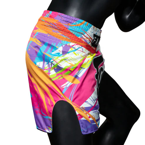 Fairtex World Music White Muaythai Shorts BS1933