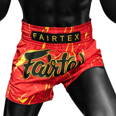 Fairtex Inferno Muaythai Shorts Red BS1946