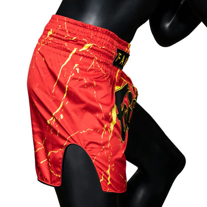 Fairtex Inferno Muaythai Shorts Red BS1946