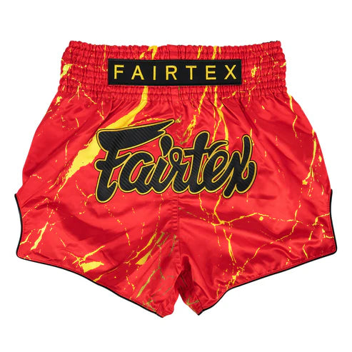 Fairtex Inferno Muaythai Shorts Red BS1946