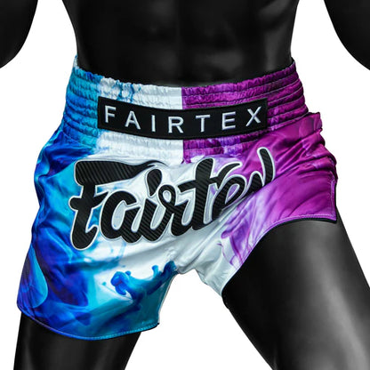 Fairtex White Tech House Muaythai Shorts BS1950