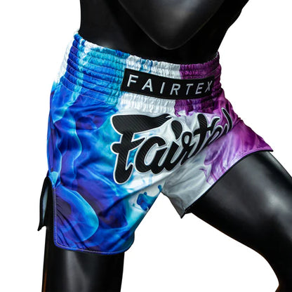 Fairtex White Tech House Muaythai Shorts BS1950