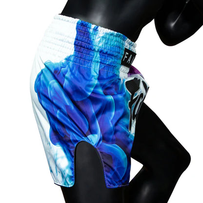 Fairtex White Tech House Muaythai Shorts BS1950