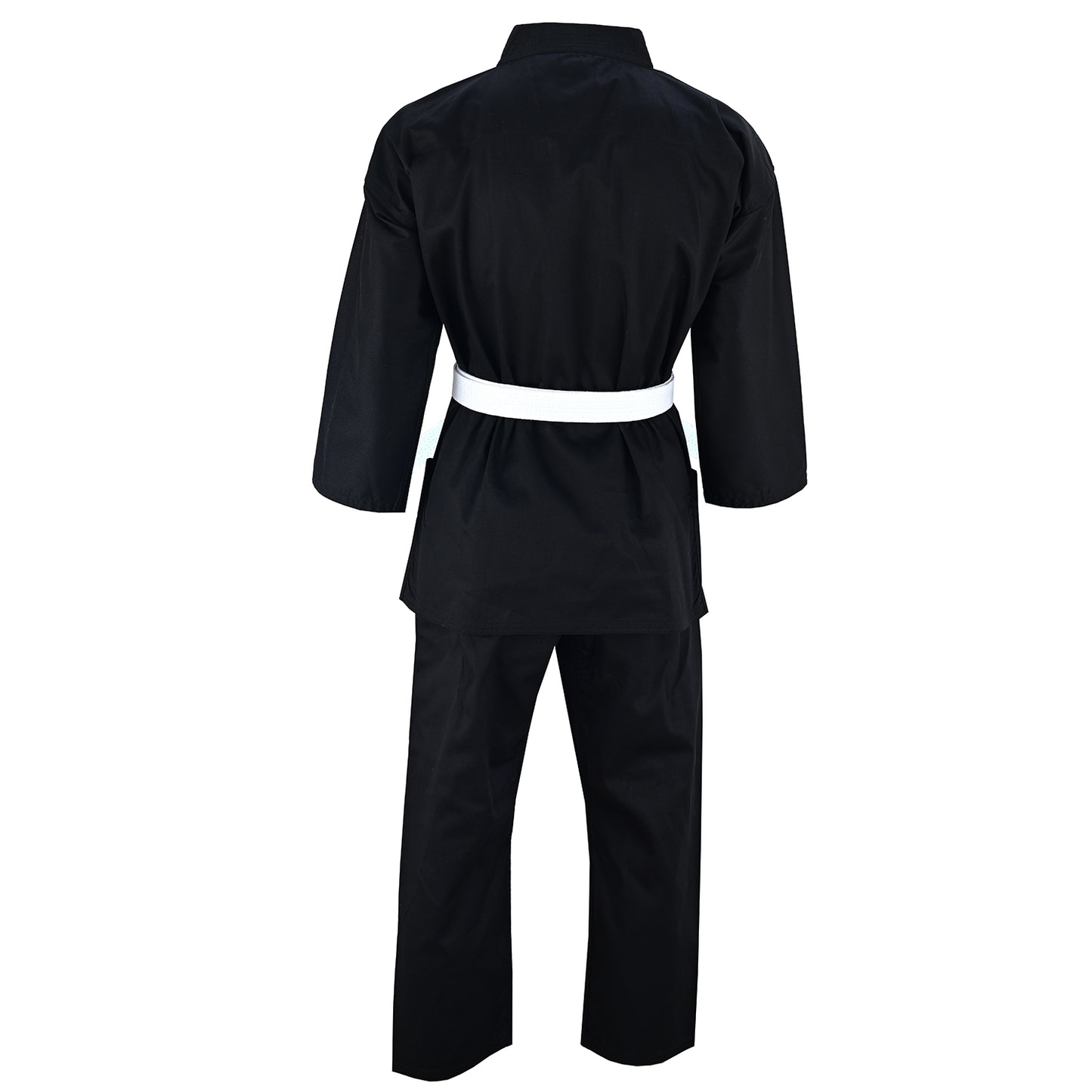 Adults Karate Cotton Suit - Black 8.5oz