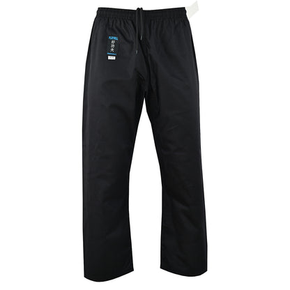 Karate Uniform Black:  Childrens P/C - 7OZ