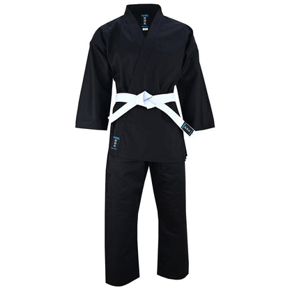 Kids Karate Cotton Suit - Black 8.5oz