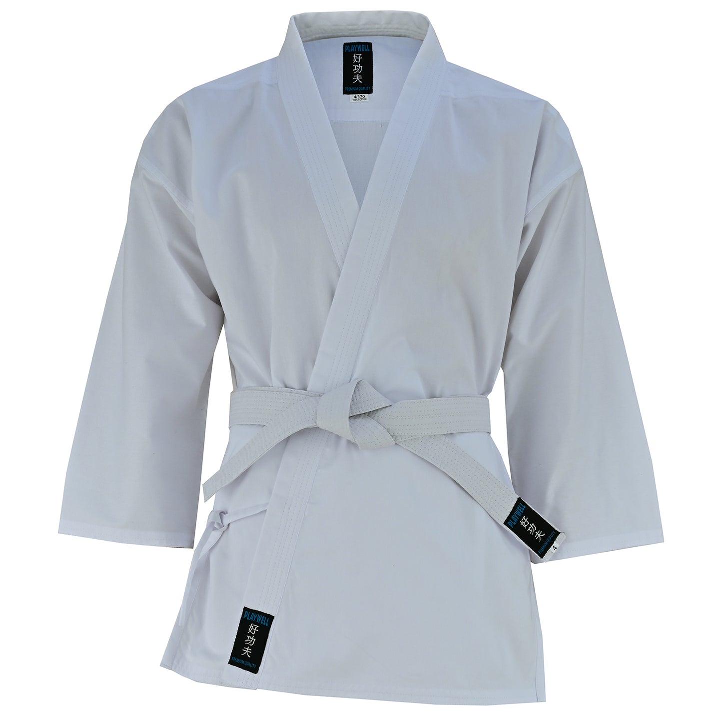 Adults Karate Cotton Suit - White 8.5oz