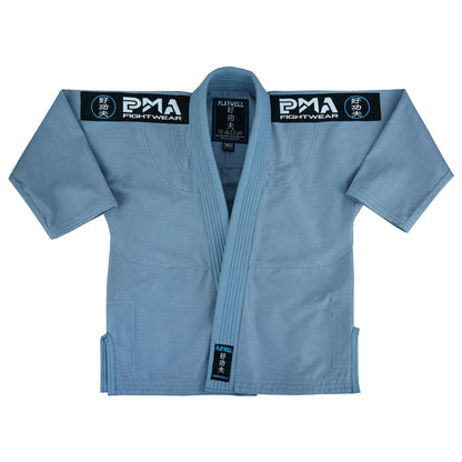 PMA Kids Elite Pearl Weave Jiu Jitsu Gi - Grey