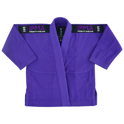 PMA Kids Elite Pearl Weave Jiu Jitsu Gi - Purple