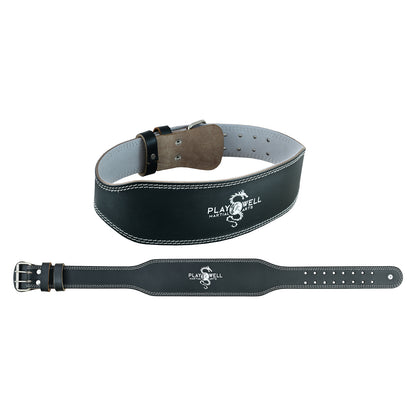 Pro Weight Training Range:  Leather 4" Weight Lifitng Belt