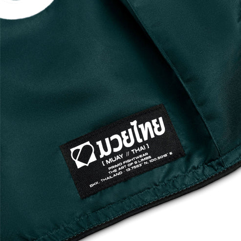Primo Muay Thai Shorts - Mamba Series - Hunter Green