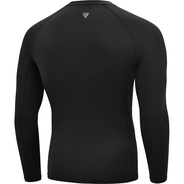 Rdx Rash Guard RDX T15 Long Sleeve Black Rash Guard – Fightstuff