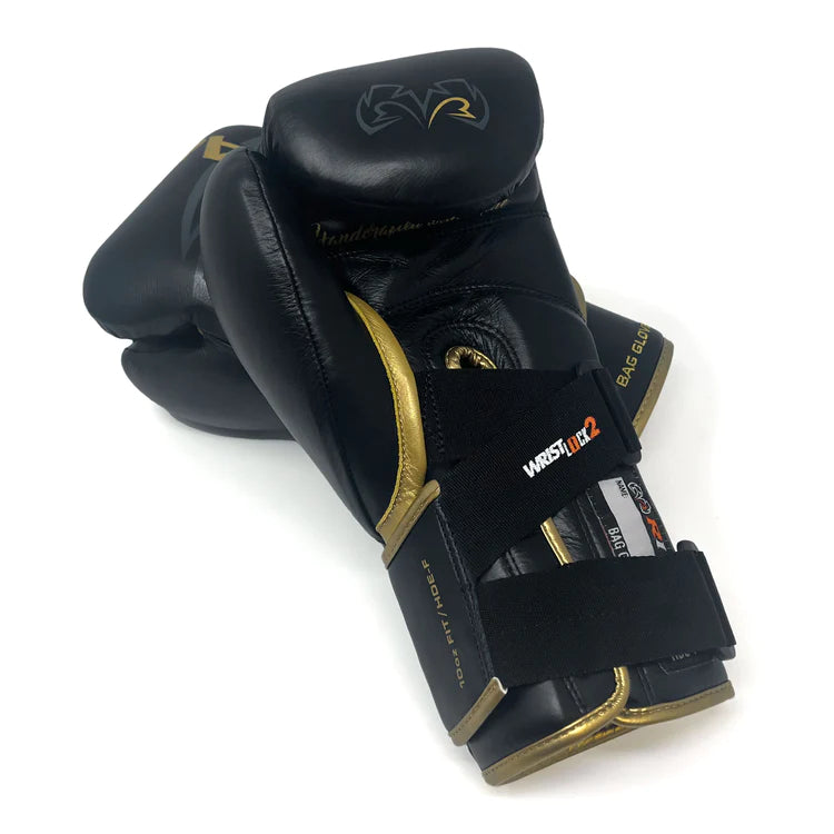 Rival RFX -Guerrero-V Leather  Bag Gloves - SF-H  - Black/Gold
