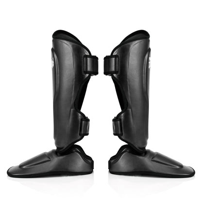 Fairtex SP9 Ultra Ergo Muay Thai Shin Pads  - Black