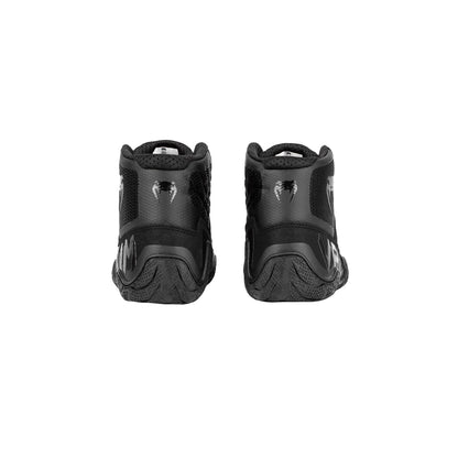 Venum Elite Premium Wrestling Shoes - Black/Black